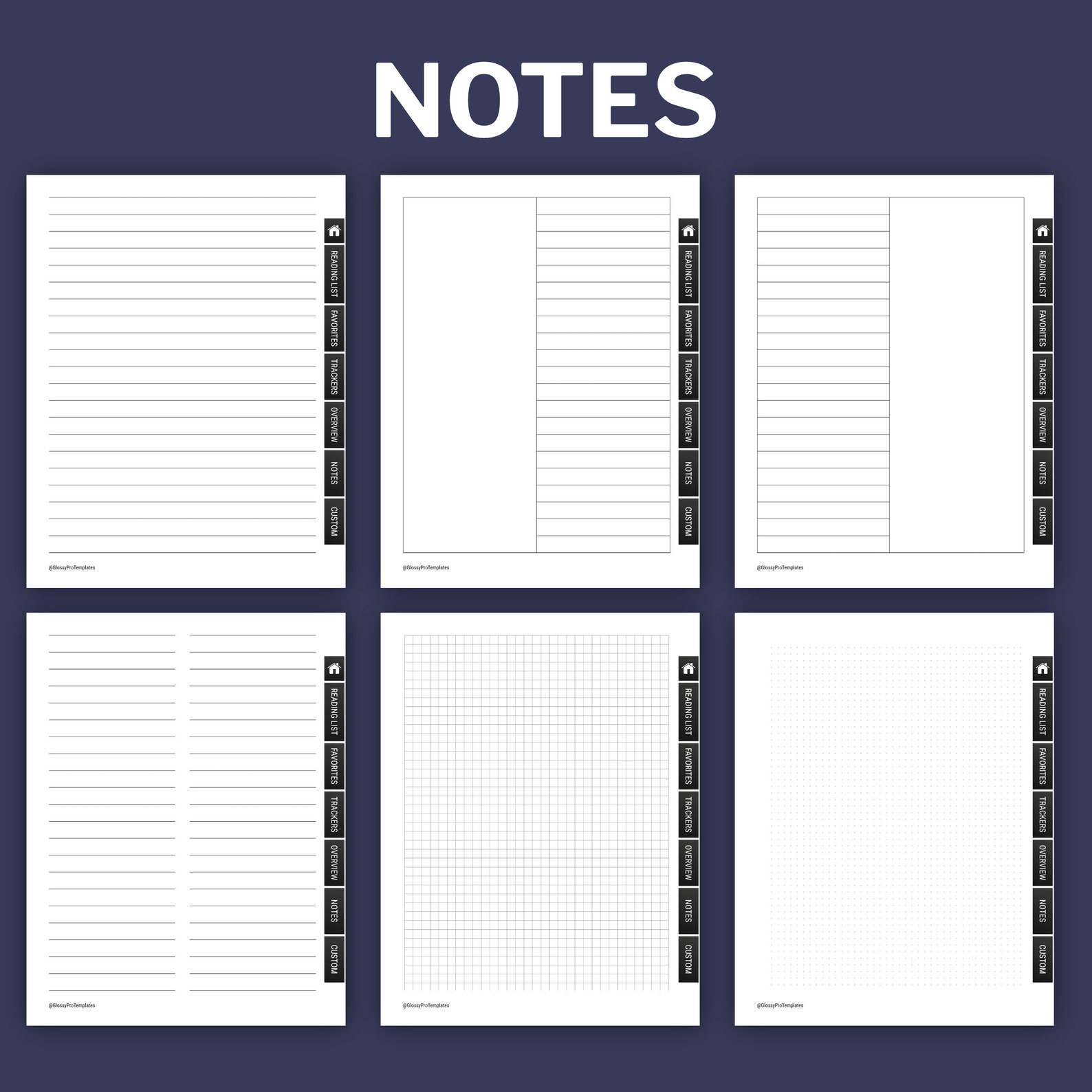 BOOX Note Air-2 Plus Reading Journal Book Review PDF - Etsy