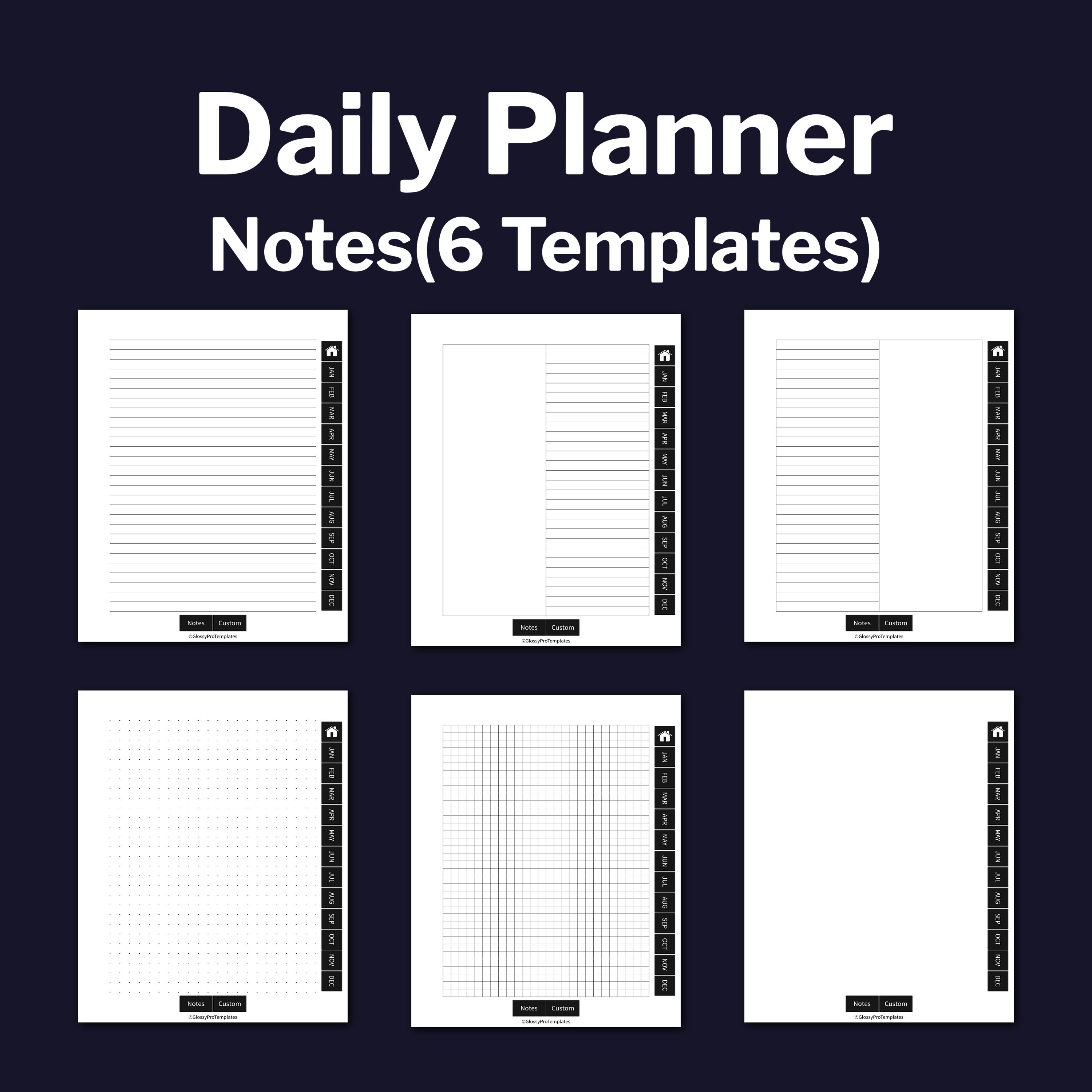 Kindle Scribe Daily Planner, Undated Daily Planner, Kindle Scribe