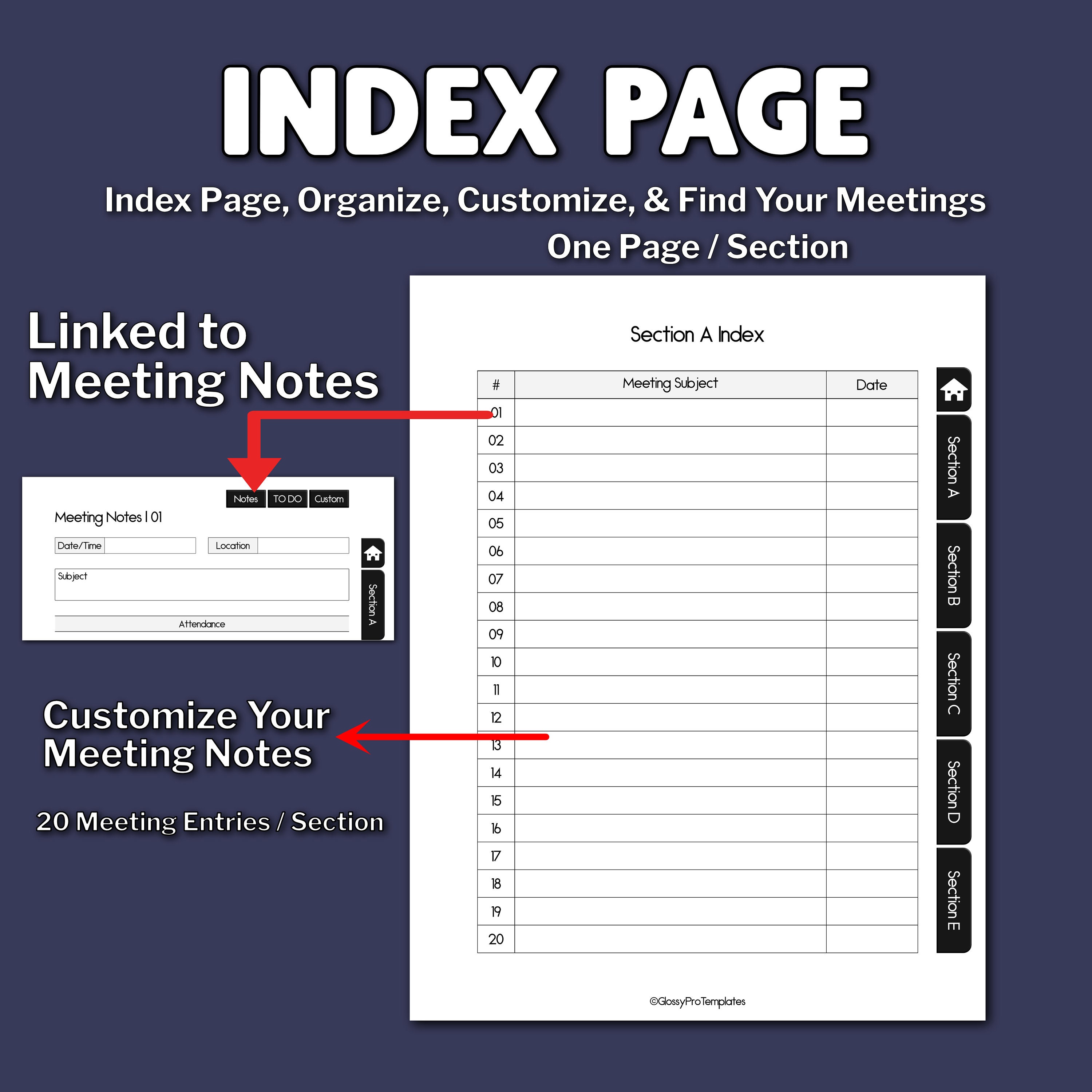 BOOX Note Air 2 Plus Meeting Notes, Boox Note Air 2 Plus Templates ...