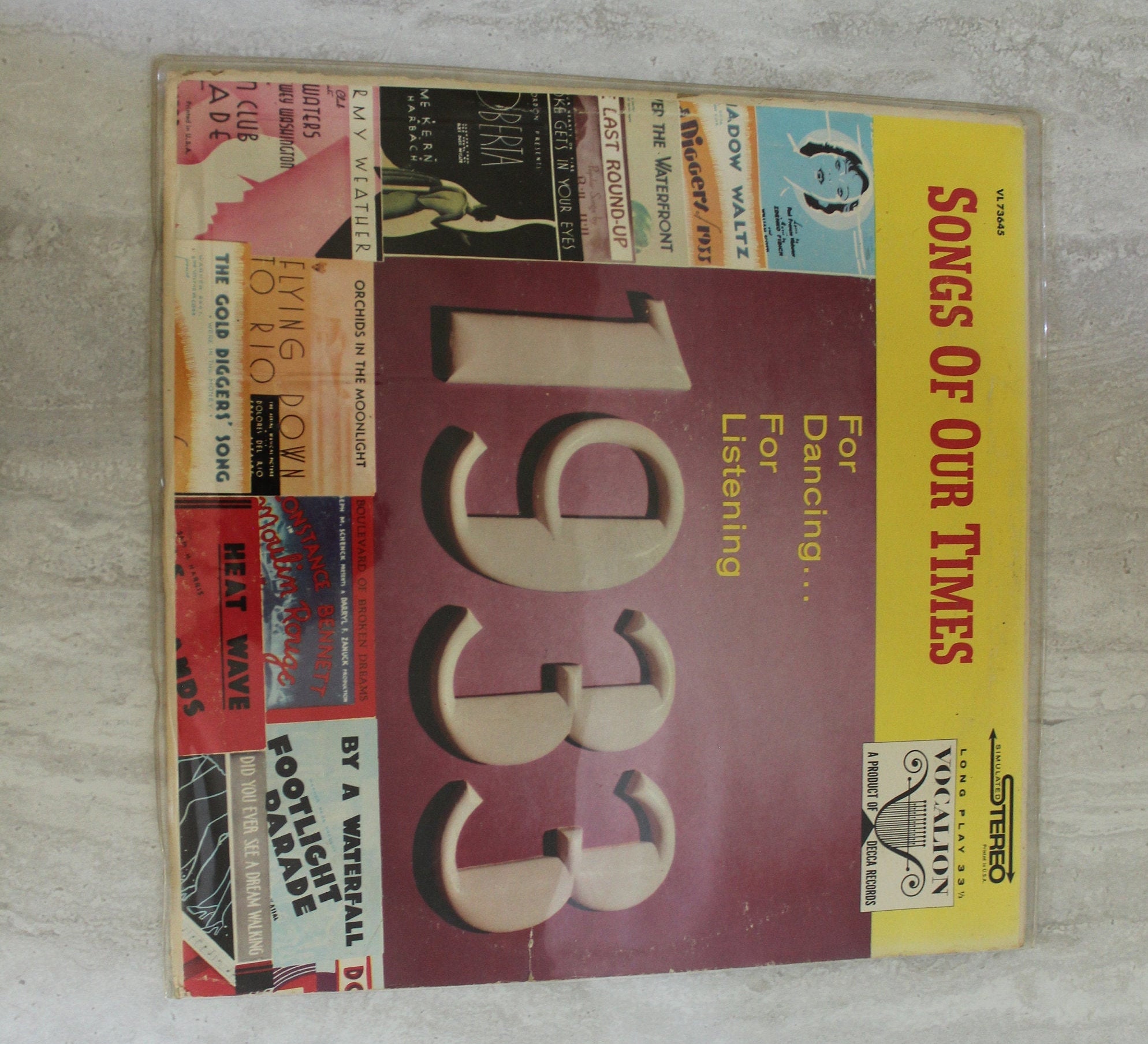 Vintage Records 19301934 Etsy