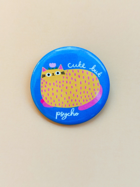 Psycho Cat badge