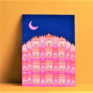 Hawa Mahal, India print