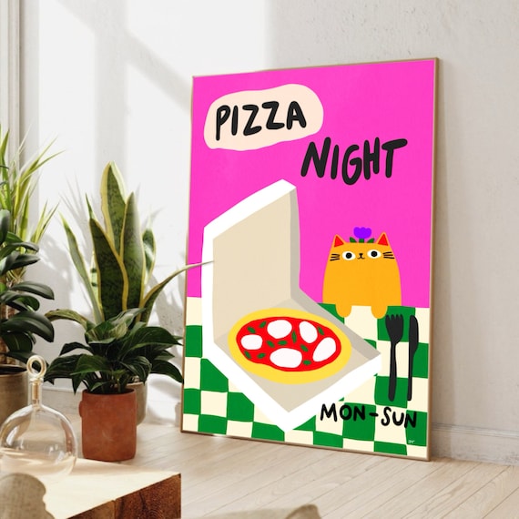 Pizza Night print