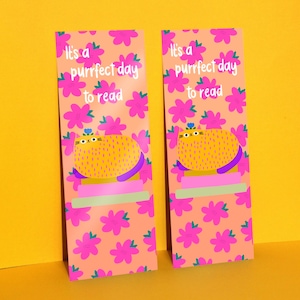 Yellow Cat Bookmark