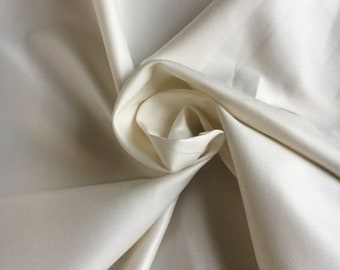BLACKOUT LINING CREAM 55” 140cm WIDE FABRIC CURTAIN LINING