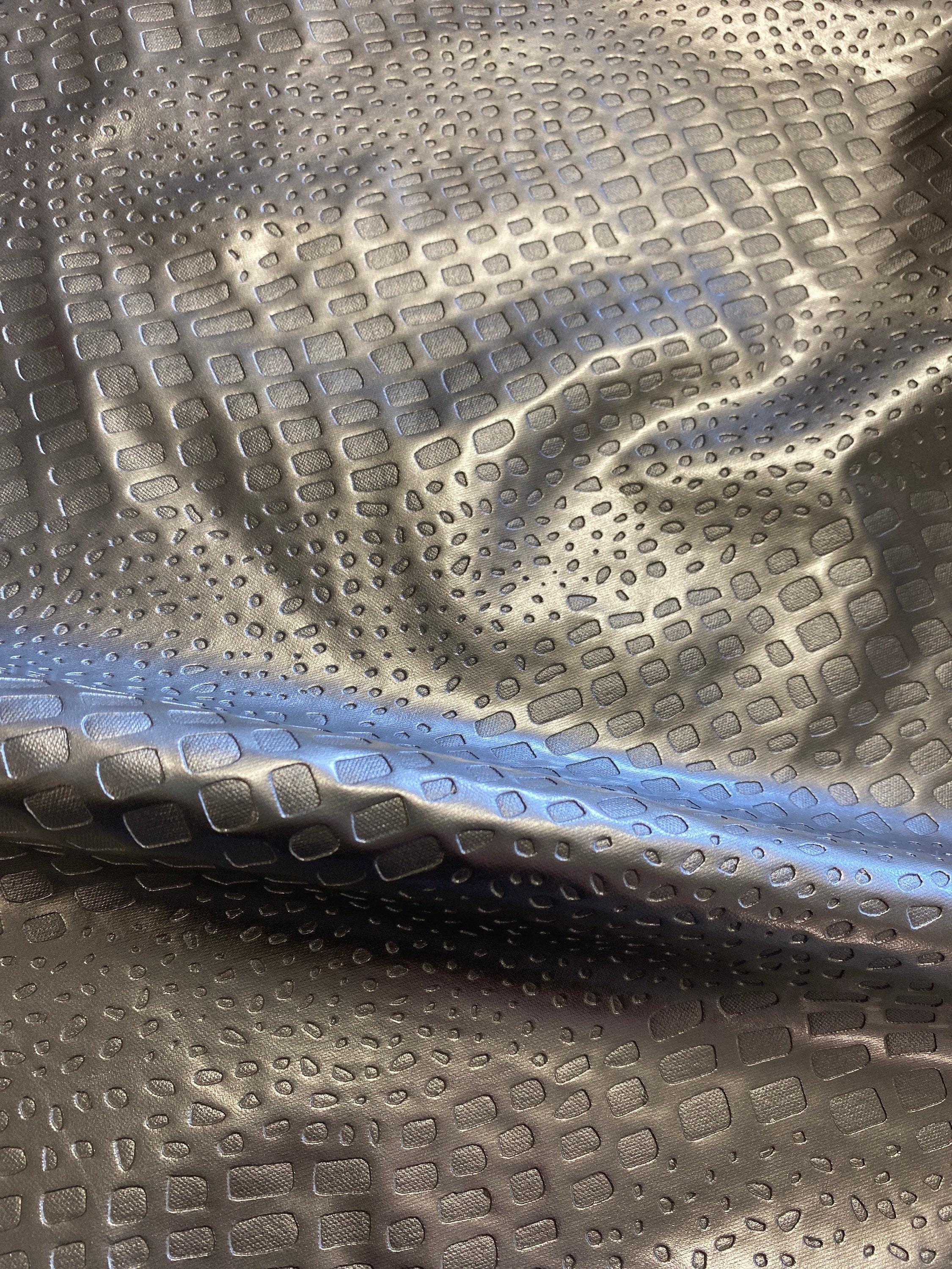 Silber PVC Stretch Kleid Stoff Etsy