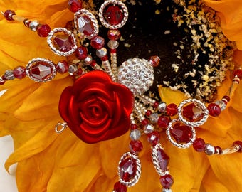 Christmas Spider Ornament - Handmade Beaded Holiday Décor Inspired by the Christmas Legend