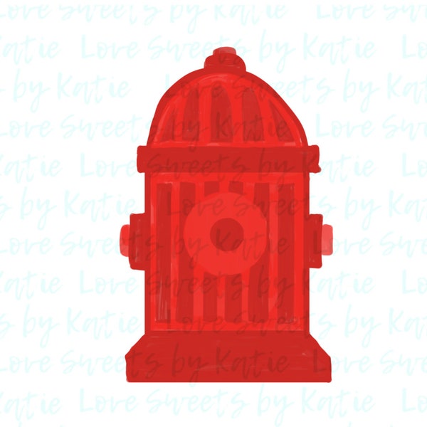 Fire Hydrant Cookie Cutter