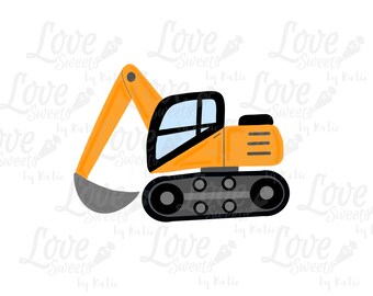 Excavator Cookie Cutter