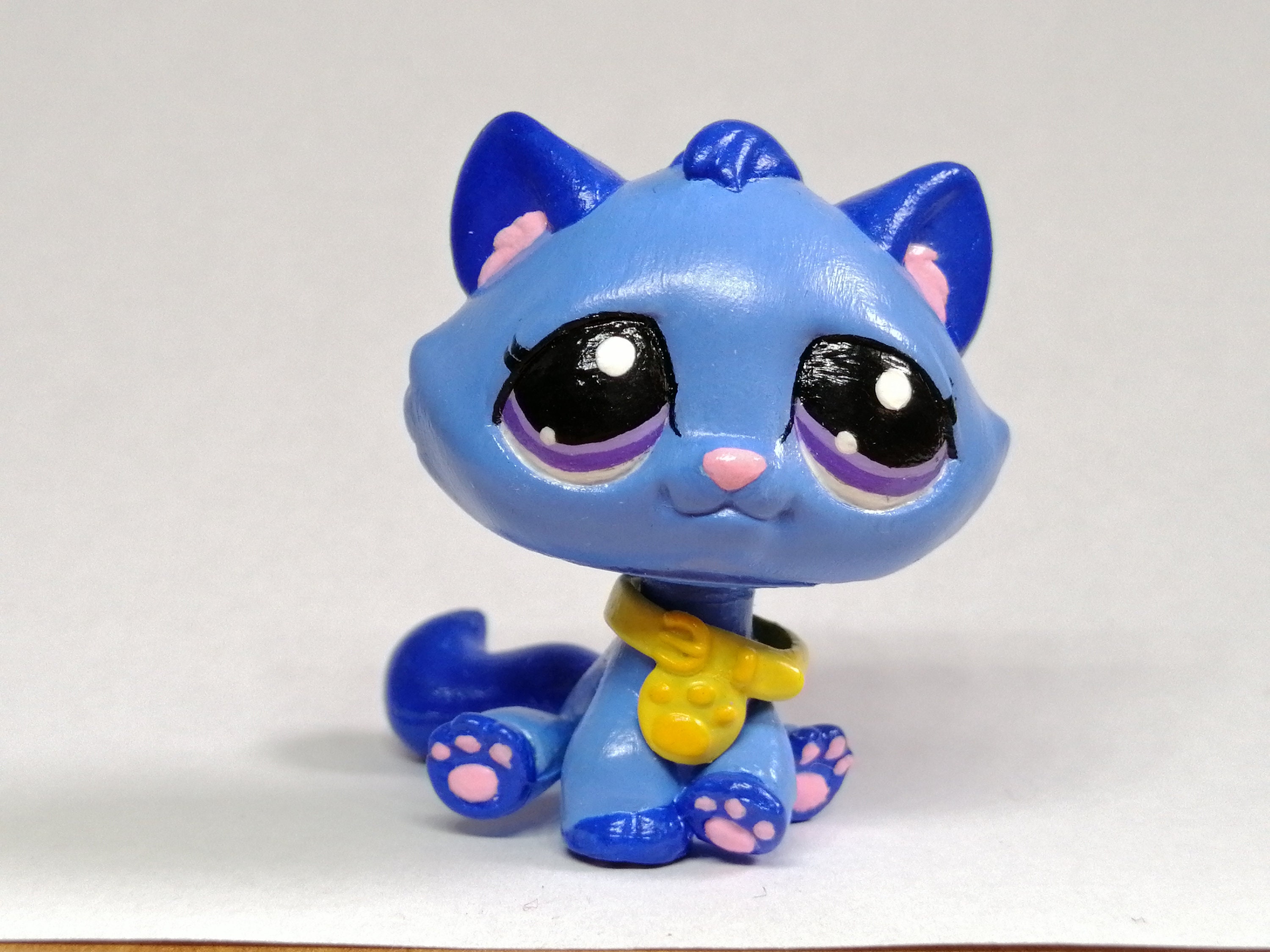 2pcs Littlest Pet Shop accessory LPS collar necklace lot paw Etsy