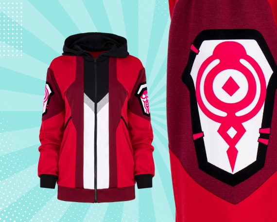 inspired zip-up hoodie Jinx Arcane, League of Legends