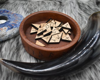 Oak Wooden Runes