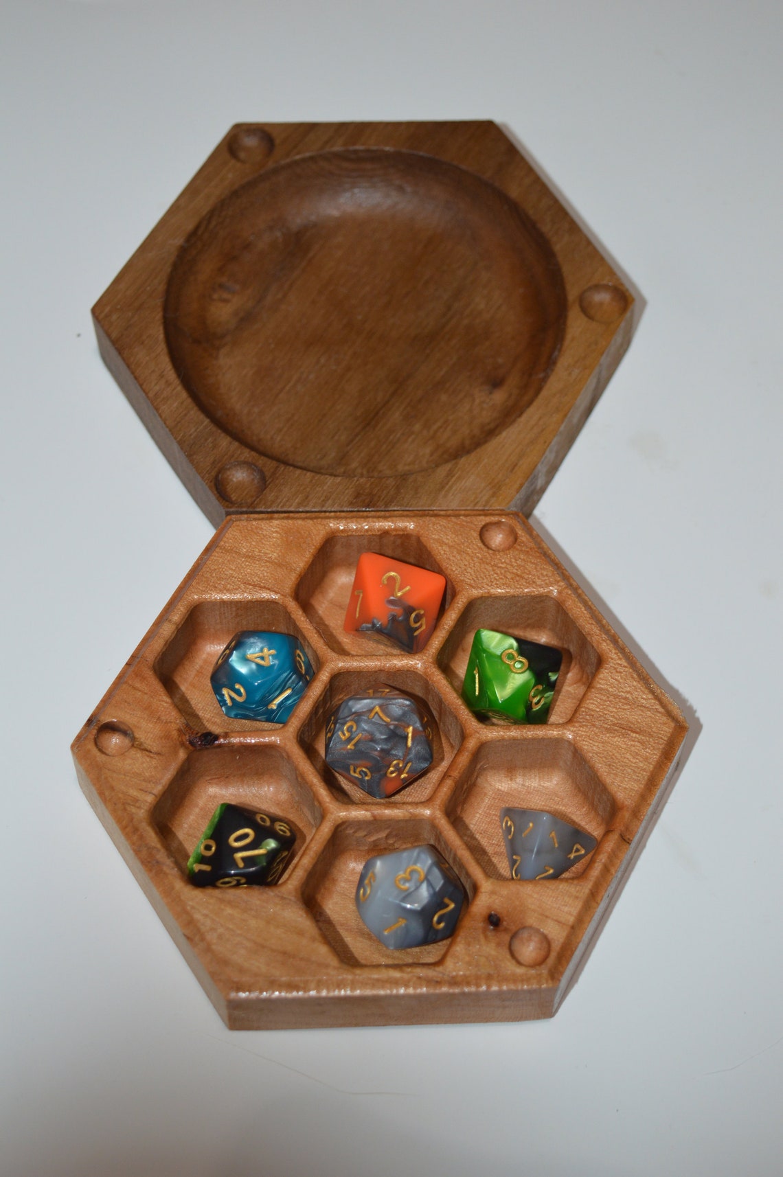 Hexagon Dice Holder DnD Etsy