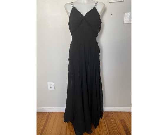 Vintage Late 1930’s Silk Bias Cut Gown