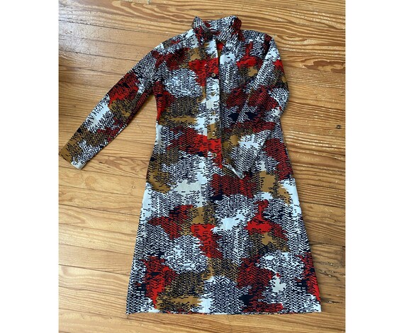 Vintage 1970’s Toni Todd mod shirt dress