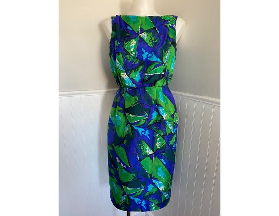 Vintage Mardi Gras cocktail dress