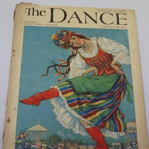 The Dance Magazine February 1926 Ballet Complete Original