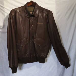 Perrone Aviation Leather Beechcraft Flight Jacket 36 - Etsy