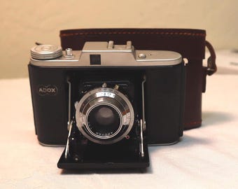 Vintage Adox Golf Folding Telescoping Film Camera 1:6.3 f=75mm Lens