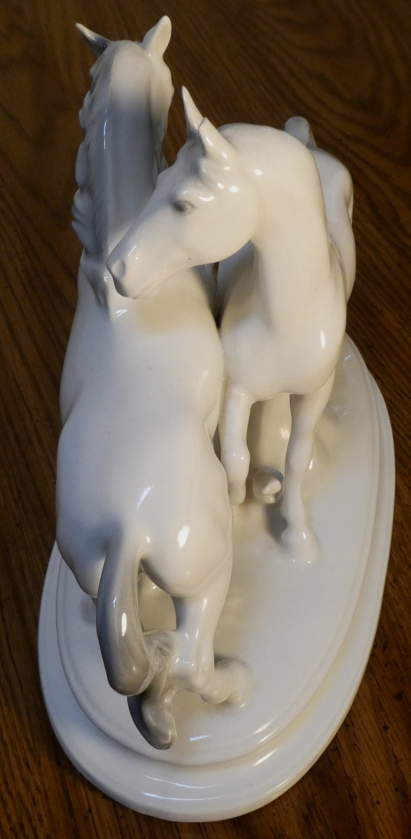 Italian Horses Figure White Ceramic Vintage Etsy