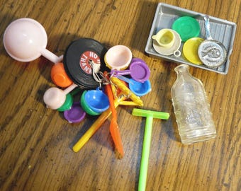 Vintage Doll Dishes & Accessories