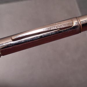 Vintage Norma 4-Color Multi Pen Ballpoint Chrome Made in USA Rotating image 7