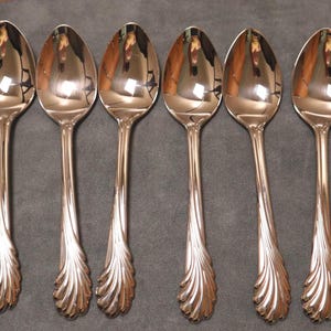 Yamazaki Cove Place Soup Spoons (6) Stainless Flatware