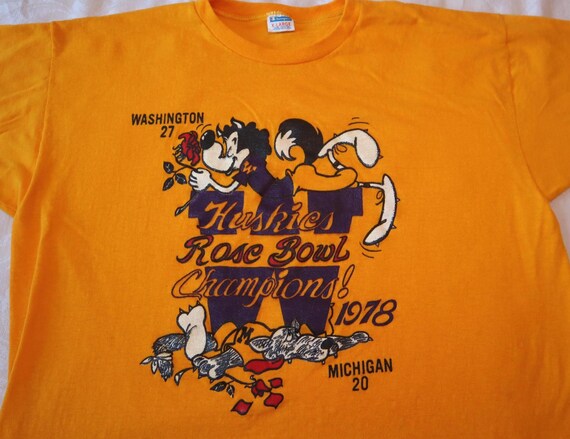 80s Champion®︎ Football Huskies RoseBowl 80s Champion®︎ Football Huskies RoseBowl