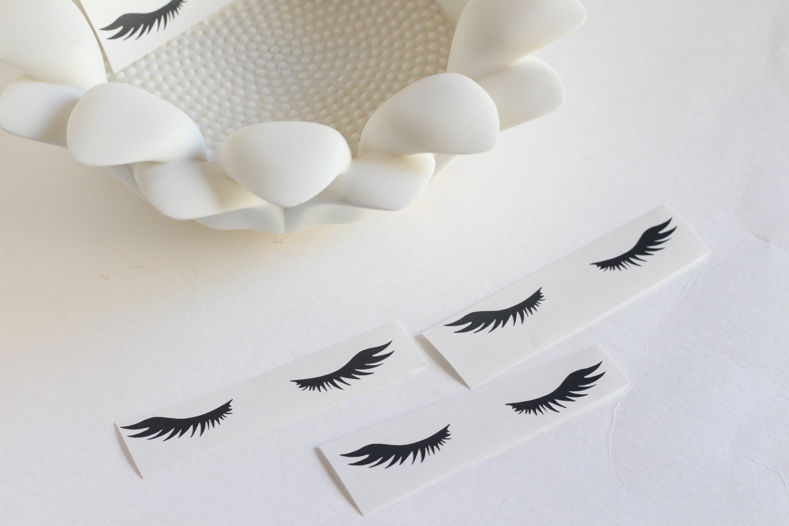 Set of 5 Lash DecalsLash DecalLash Extension Decals Vinyl Etsy