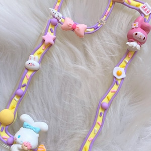 Custom Decoden Phone Case, Little Puppy/Bunny 3D Phone Case, Whipped Cream Anime Phone Case for iPhone 12/13/14/15/16 Pro Max, Galaxy, Pixel