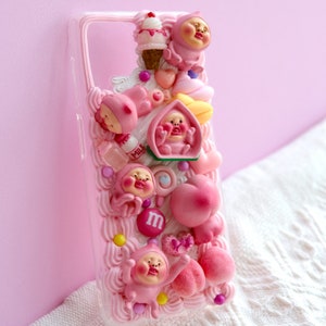 Decoden Phone Case, Cute Kobito Dolls Phone Case, 3D Phone Case, Anime  Phone Case for iPhone 12/13/14/15 Pro Max, Galaxy, Christmas Gift 