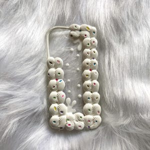 Decoden Phone Case, Sprinkle Phone Case, 3D iPhone Case, Custom Phone Case for iPhone 11/12/13/14/15/16 Pro Max, Galaxy, Birthday Phone Case
