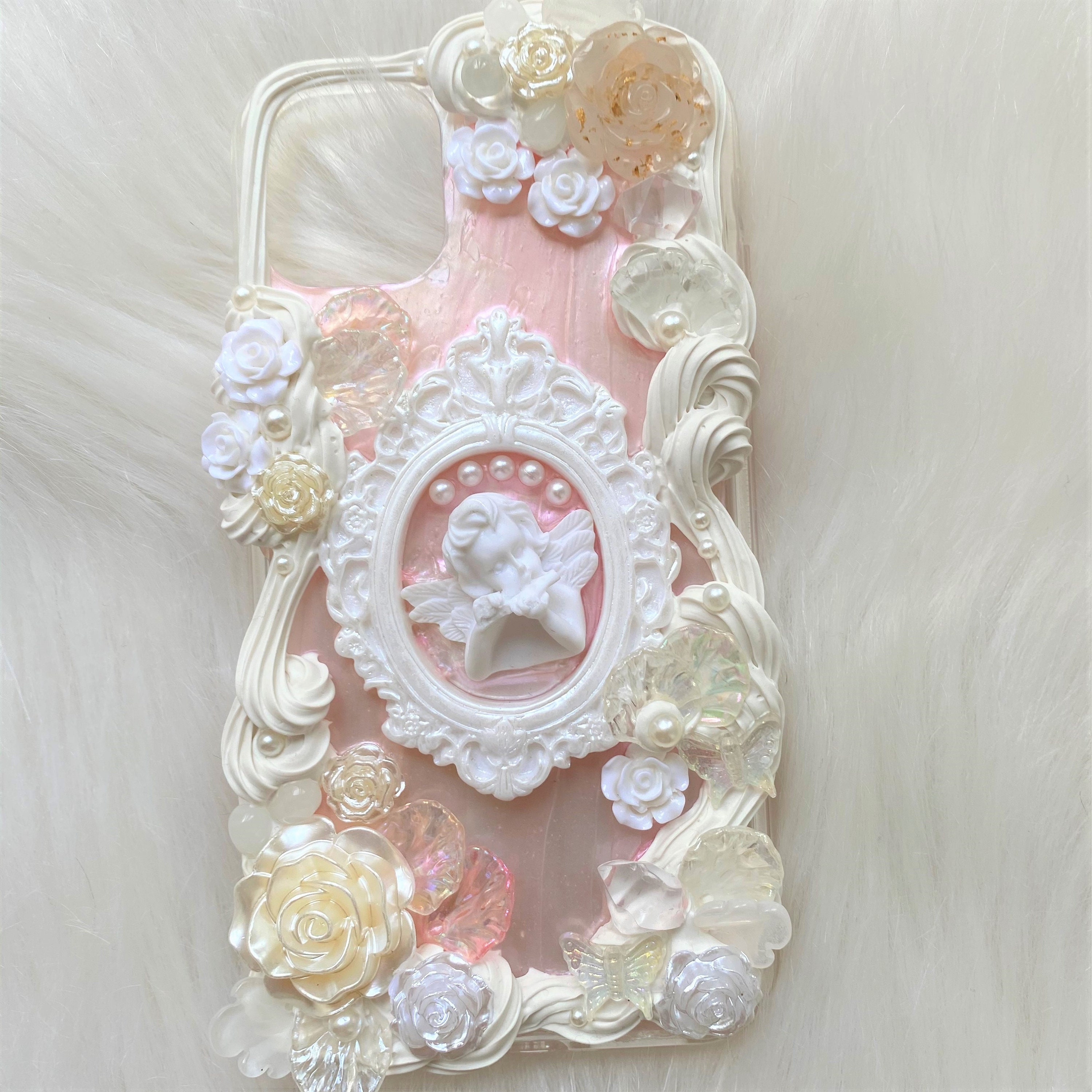 Custom Decoden Phone Case Vintage Angel iPhone Case Baroque Etsy