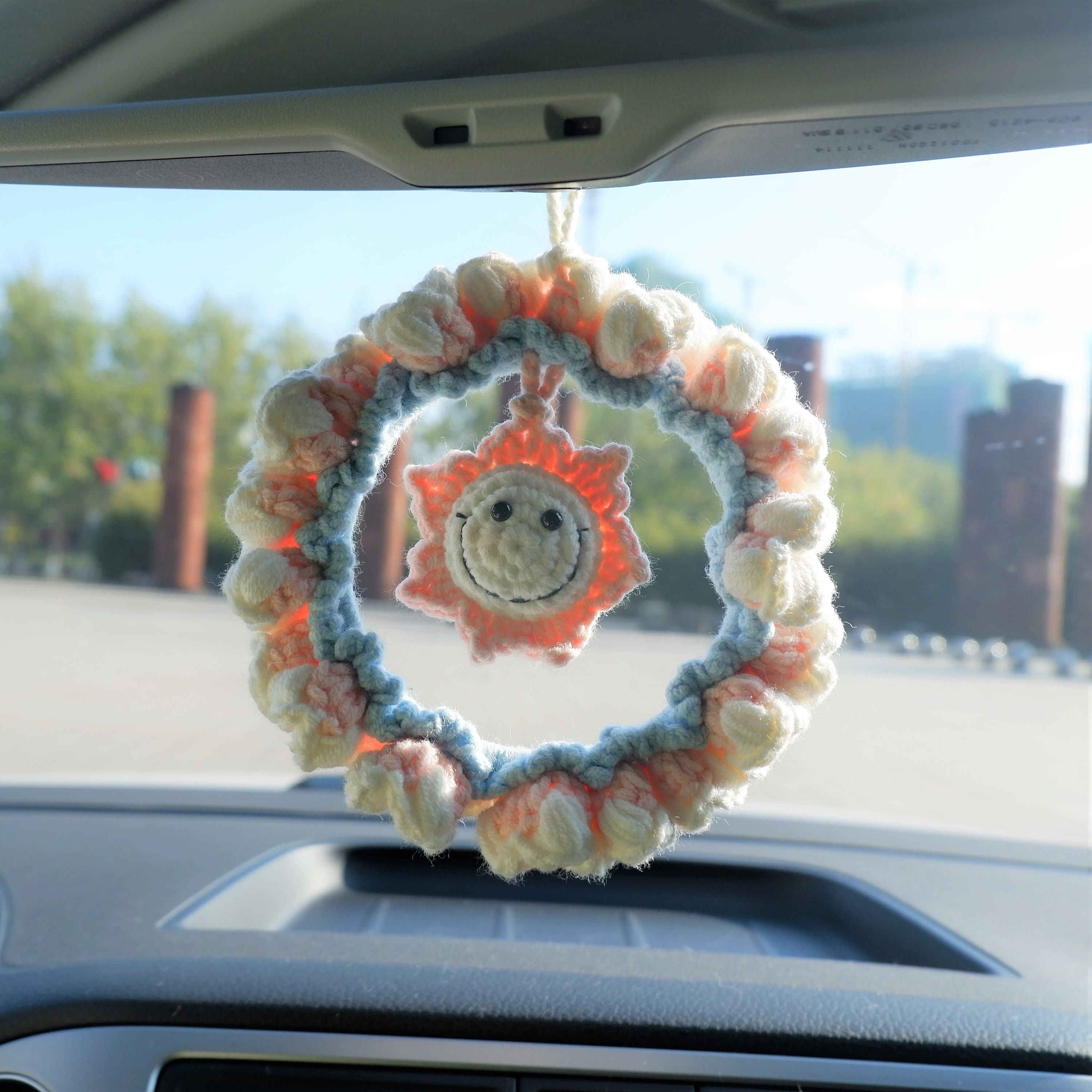 Cute things to hang on your car mirror deals