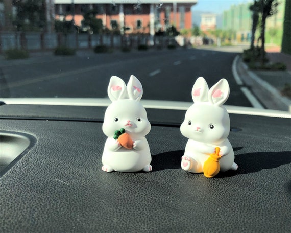 Figurine de tableau de bord de voiture en résine pour filles