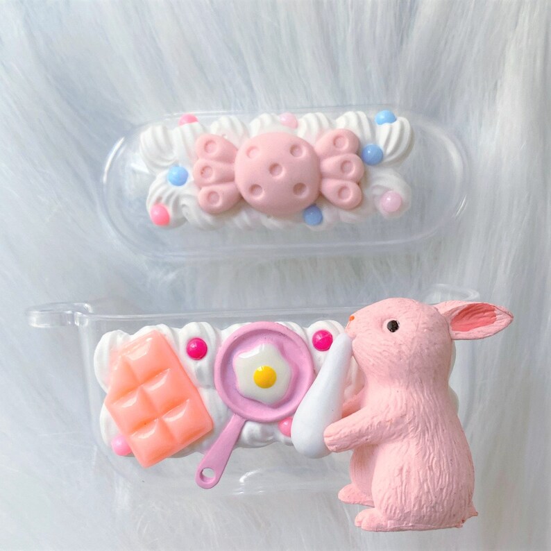 Decoden AirPods Case, Bunny AirPods Case, AirPods 1/2/3/4/Pro/Pro 2 Case, Custom AirPod Case, Anime AirPods Case, Cute Airpods Case image 9