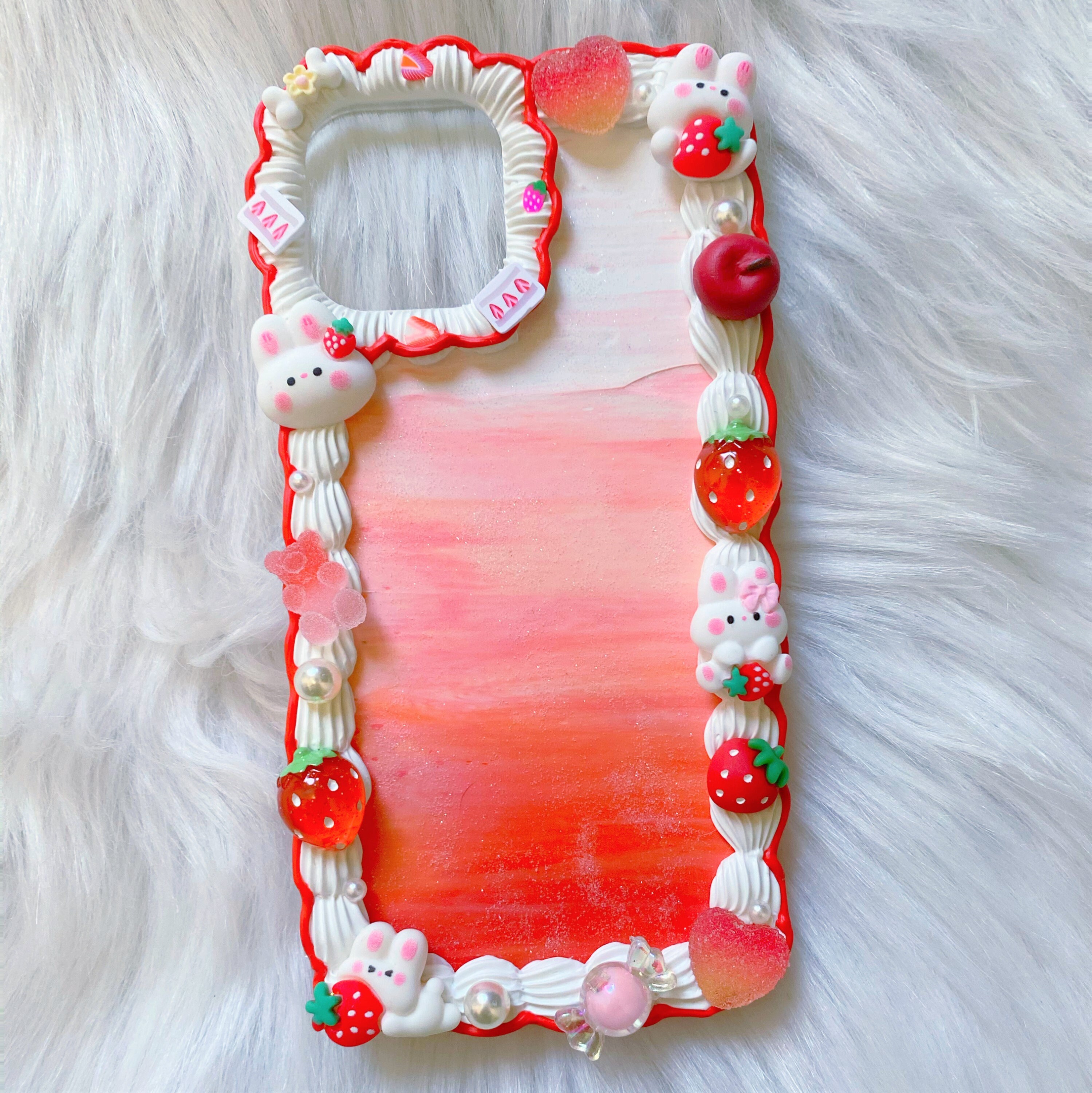 i made a decoden phone case with our red burny girl! ♡ : r/KleeMains