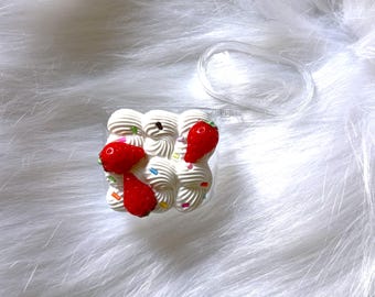 Decoden AirPods Case, Strawberry AirPods Case, AirPods 1/2/3/4/Pro/Pro 2 Case, Custom Airpod Case, Fruit AirPods Case, Cute Airpods Case