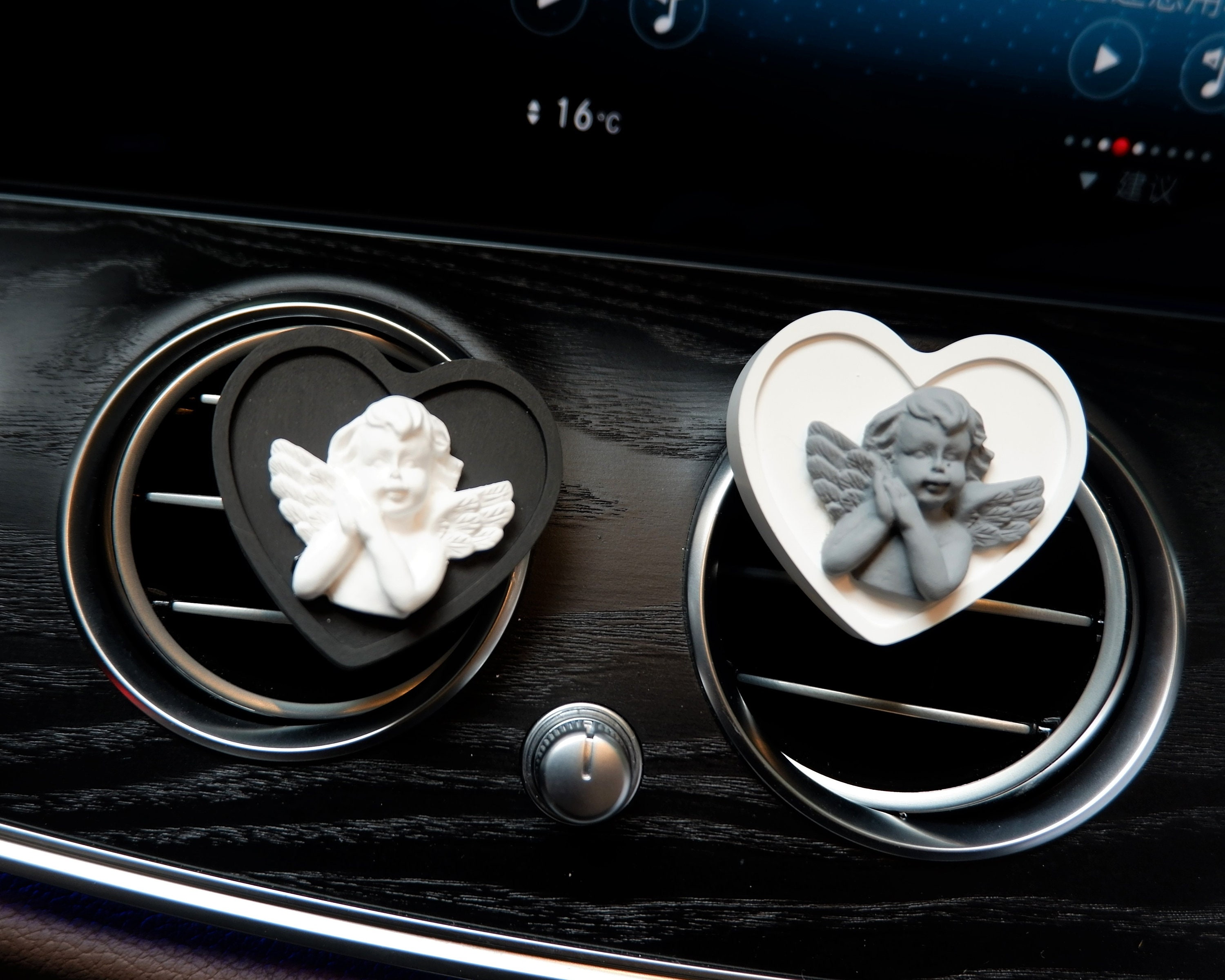 Vintage Car Vent Clips Angel Car Vent Clips Air Freshener Etsy