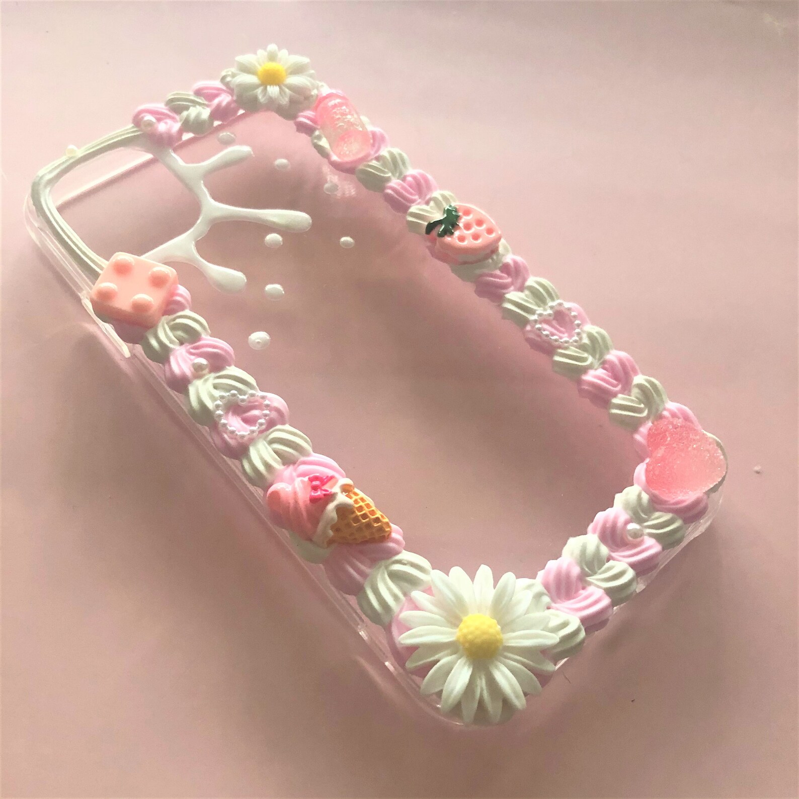 Custom Decoden Phone Case Daisy Phone Case 3D Flower Phone Etsy