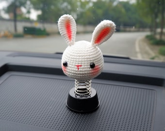 GYY Lovely 4Pcs Rabbit Car Dashboard Decoration Car Interior Accessories Center Console Home Decoration Toy Gift GYY Lovely 4Pcs Rabbit Car Dashboard Decoration Car Interior Accessories Center Console Home Decoration Toy Gift