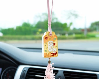 Japanese Amulet Omamori Car Mirror Accessories, Car Rear View