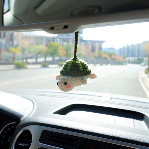 Buy Crochet Sea Turtle Car Mirror Hanging Accessory Mini Turtle