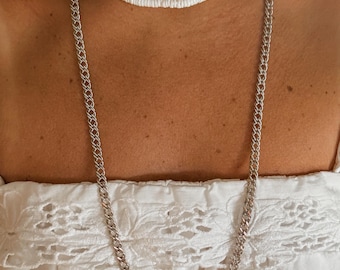 Vintage Sterling Silver Leonard Kamhout Necklace – Rare Linked