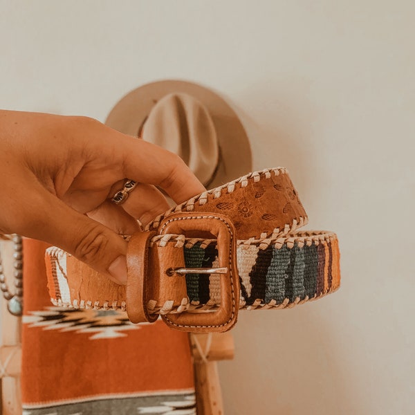 Vintage Guatemalan belt,Handmade Belt,Leather Belt,Woven Belt,Belts,Accessories,Bohemian Style,Mexican Style,Striped Belt,Woven Belt,Leather
