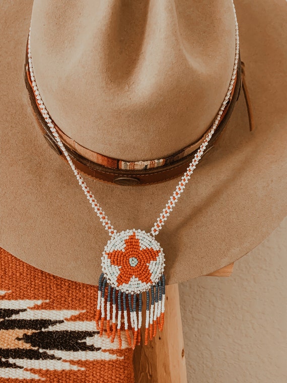 Native American Seed Beaded,Necklaces,Jewelry,Acce