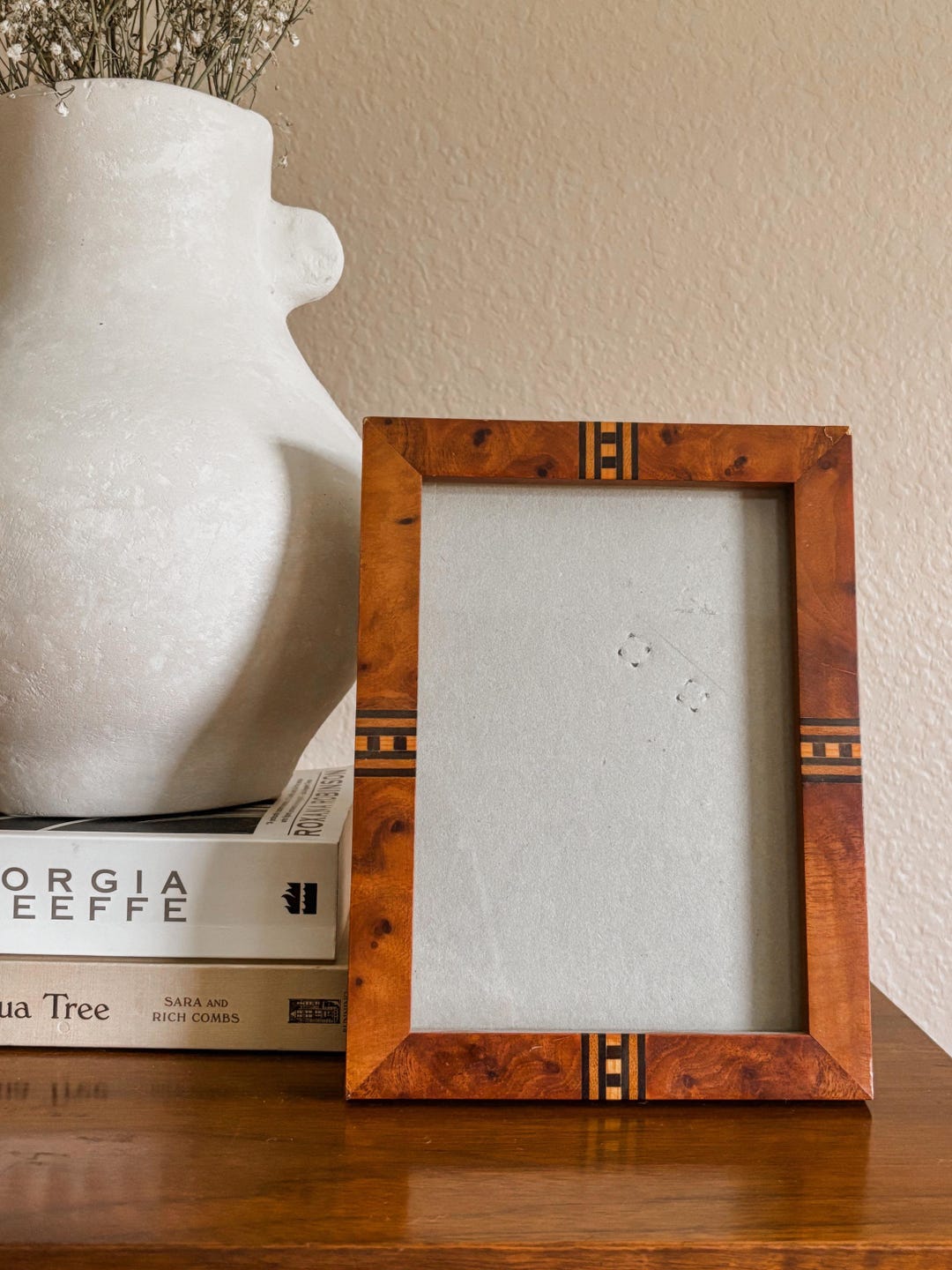 Timber Inlay Photo Frame Vintage Inlay Wood Picture Frame,frames,picture Frame,wooden Frame ...