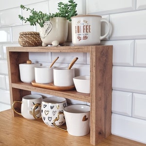 Libreria Da Parete Bianca - Set Di 2 Ripiani Galleggianti In Legno Per Camera Bambini - Foto 4