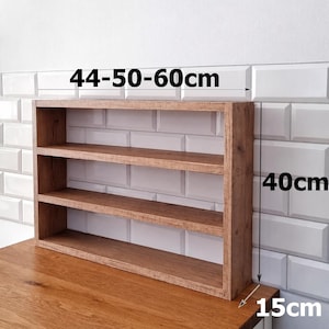 Keukenplank voor op het aanrecht, kruidenrek, vrijstaande opbergplank voor op het aanrecht, keukenrek voor op tafel