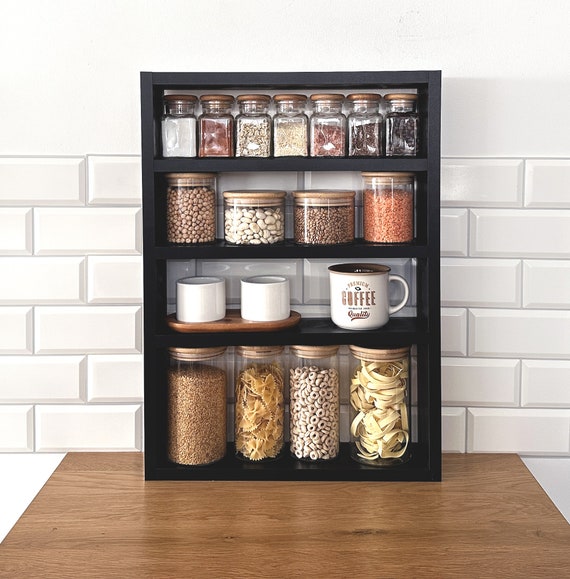 Buy Kitchen Counter Shelf Countertop Spice Rack Kitchen Countertop Shelf Shelf Rack Counter Top Organizer Modern Farmhouse Kitchen Decor Online in India Etsy